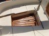 Teak cockpit floor grate option - Com-Pac Sun Cat