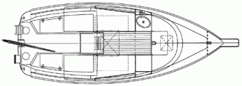 ComPac Eclipse Line Drawing - Photo of Com-Pac Eclipse sail boat