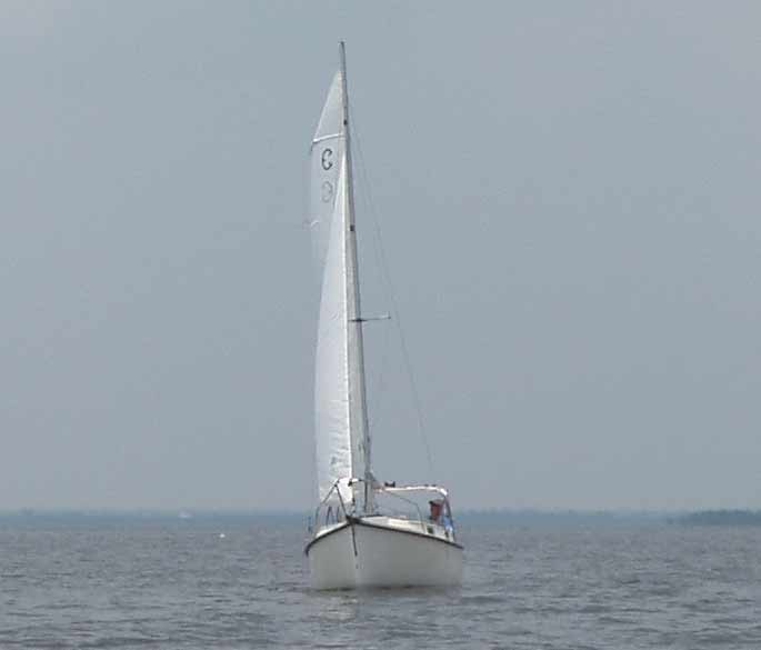 Com-Pac Eclipse Bow View Sailing - Photo of Com-Pac Eclipse sail boat