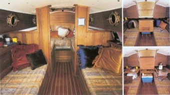 Com-Pac 23 interior - Photo of Com-Pac 23/4 sail boat