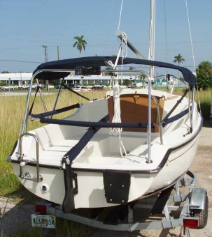 Com-Pac Legacy Aft View - Photo of Com-Pac Legacy sail boat