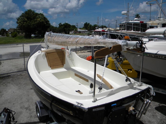 Over 9 foot cockpit - Photo of Com-Pac Sunday Cat sail boat